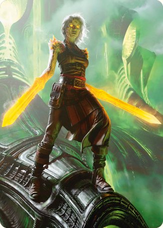 Nahiri, the Unforgiving Art Card [Phyrexia: All Will Be One Art Series] | I Want That Stuff Brandon