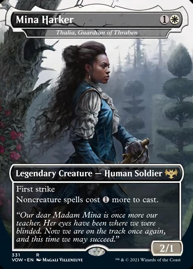 Thalia, Guardian of Thraben - Mina Harker [Innistrad: Crimson Vow] | I Want That Stuff Brandon