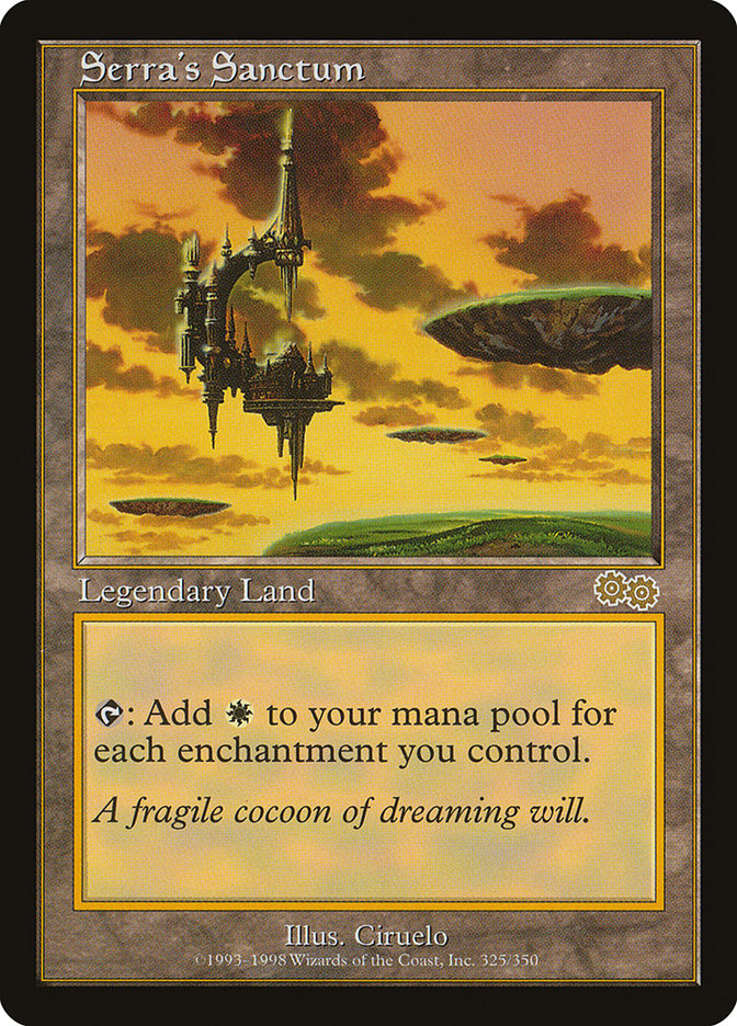 Serra's Sanctum [Urza's Saga] | I Want That Stuff Brandon