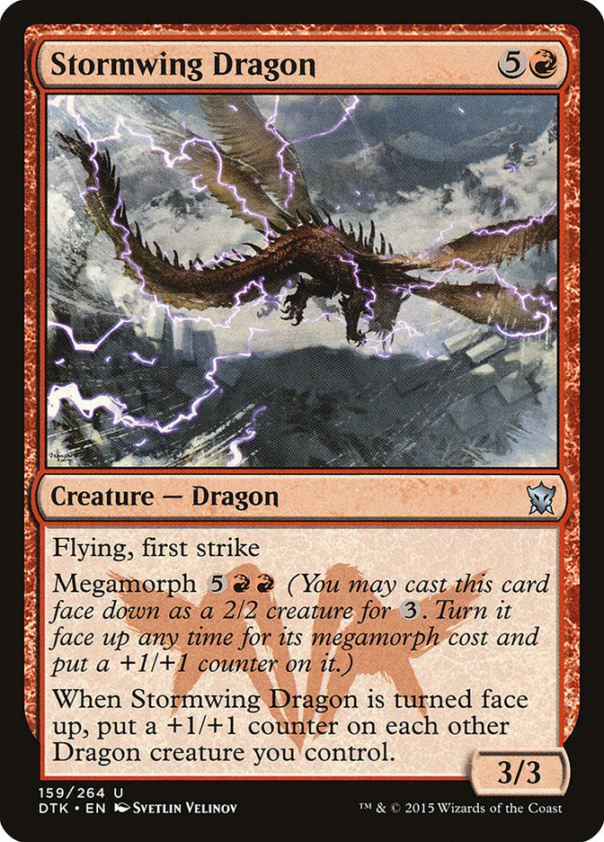 Stormwing Dragon [Dragons of Tarkir] | I Want That Stuff Brandon