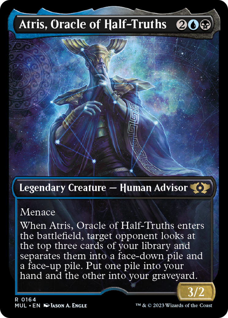 Atris, Oracle of Half-Truths (Halo Foil) [Multiverse Legends] | I Want That Stuff Brandon