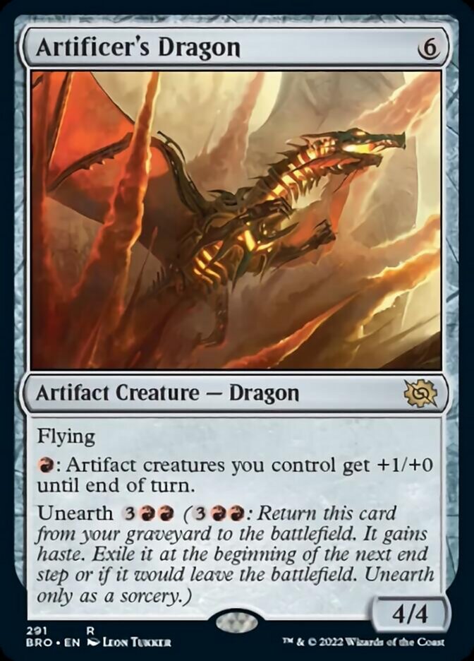 Artificer's Dragon [The Brothers' War] | I Want That Stuff Brandon