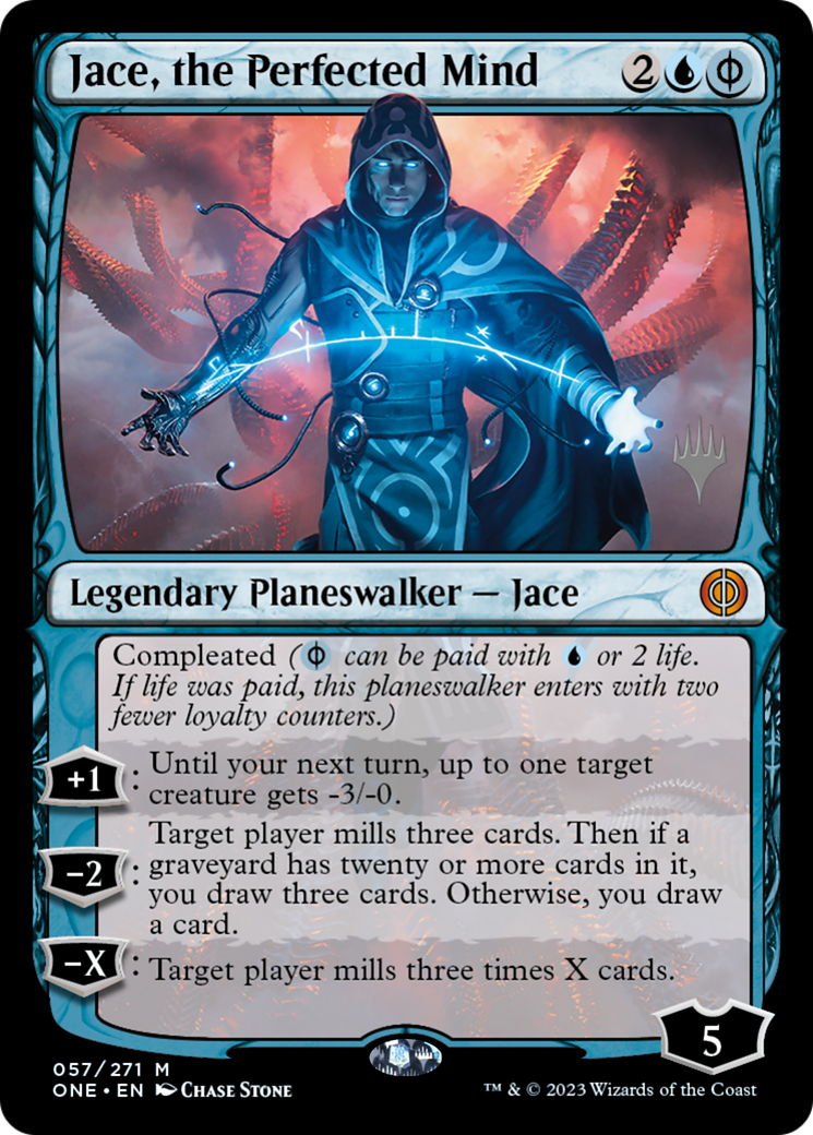 Jace, the Perfected Mind (Promo Pack) [Phyrexia: All Will Be One Promos] | I Want That Stuff Brandon