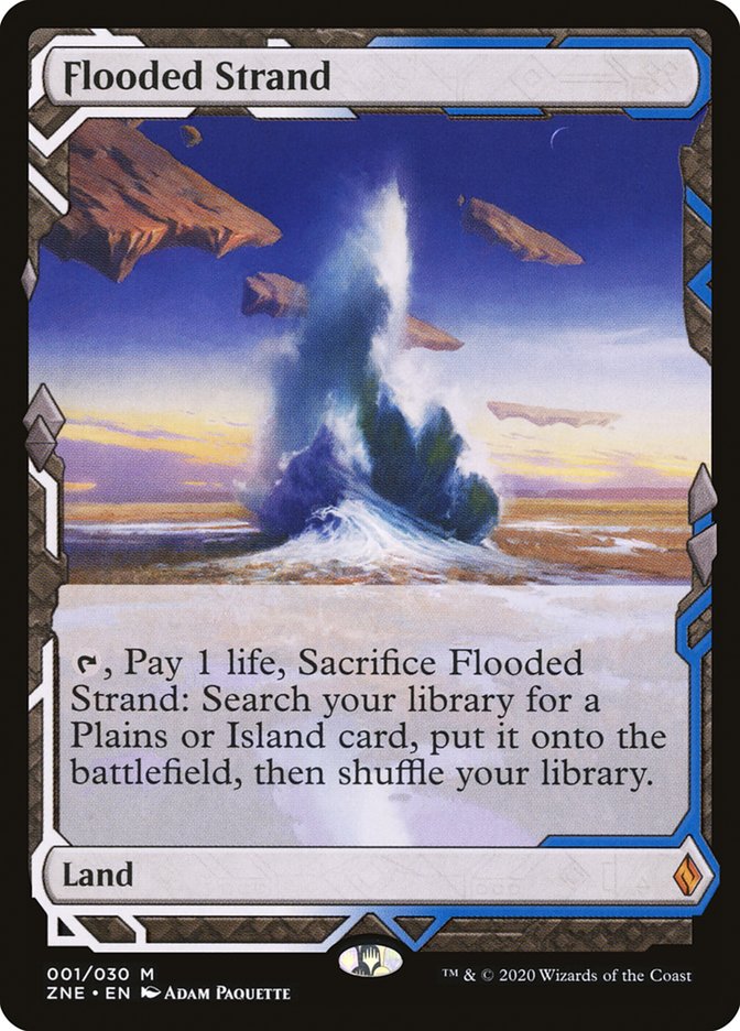 Flooded Strand (Expeditions) [Zendikar Rising Expeditions] | I Want That Stuff Brandon