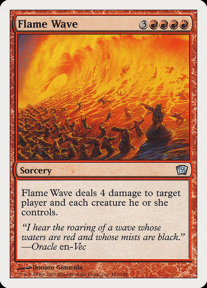 Flame Wave [Ninth Edition] | I Want That Stuff Brandon