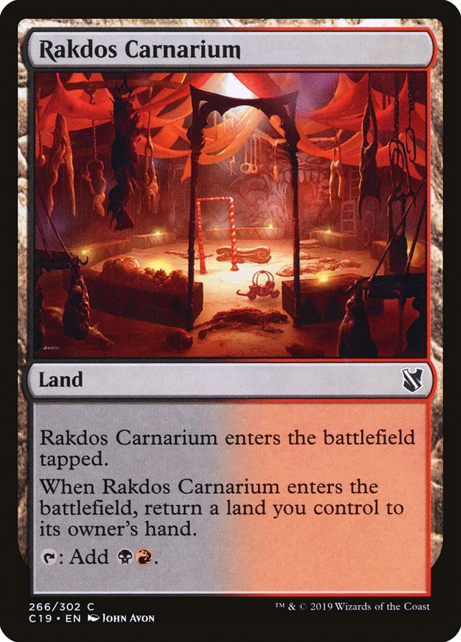 Rakdos Carnarium [Commander 2019] | I Want That Stuff Brandon