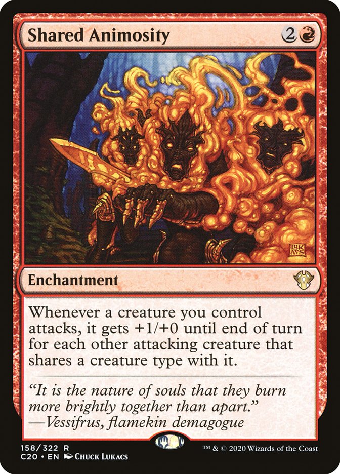Shared Animosity [Commander 2020] | I Want That Stuff Brandon