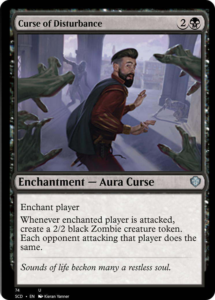 Curse of Disturbance [Starter Commander Decks] | I Want That Stuff Brandon