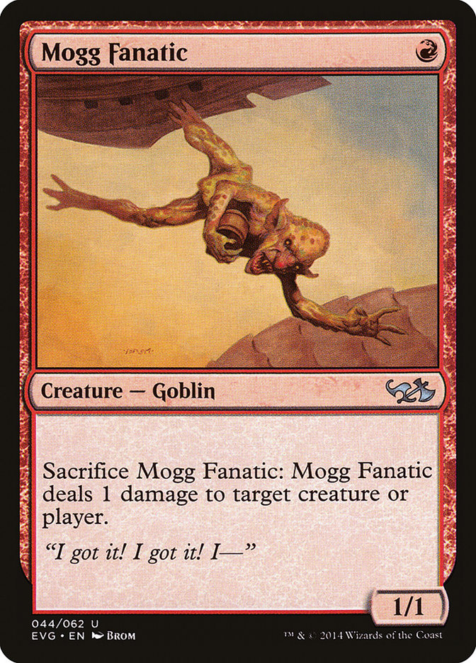 Mogg Fanatic (Elves vs. Goblins) [Duel Decks Anthology] | I Want That Stuff Brandon