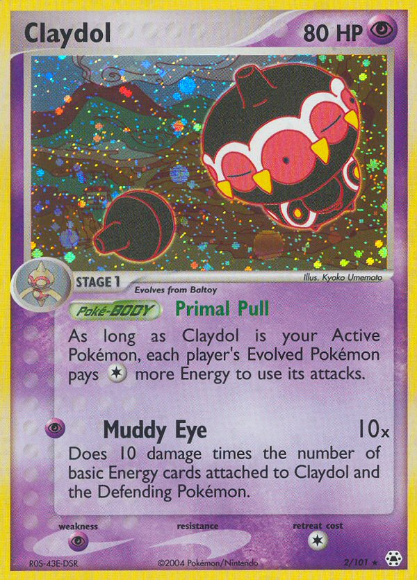 Claydol (2/101) [EX: Hidden Legends] | I Want That Stuff Brandon