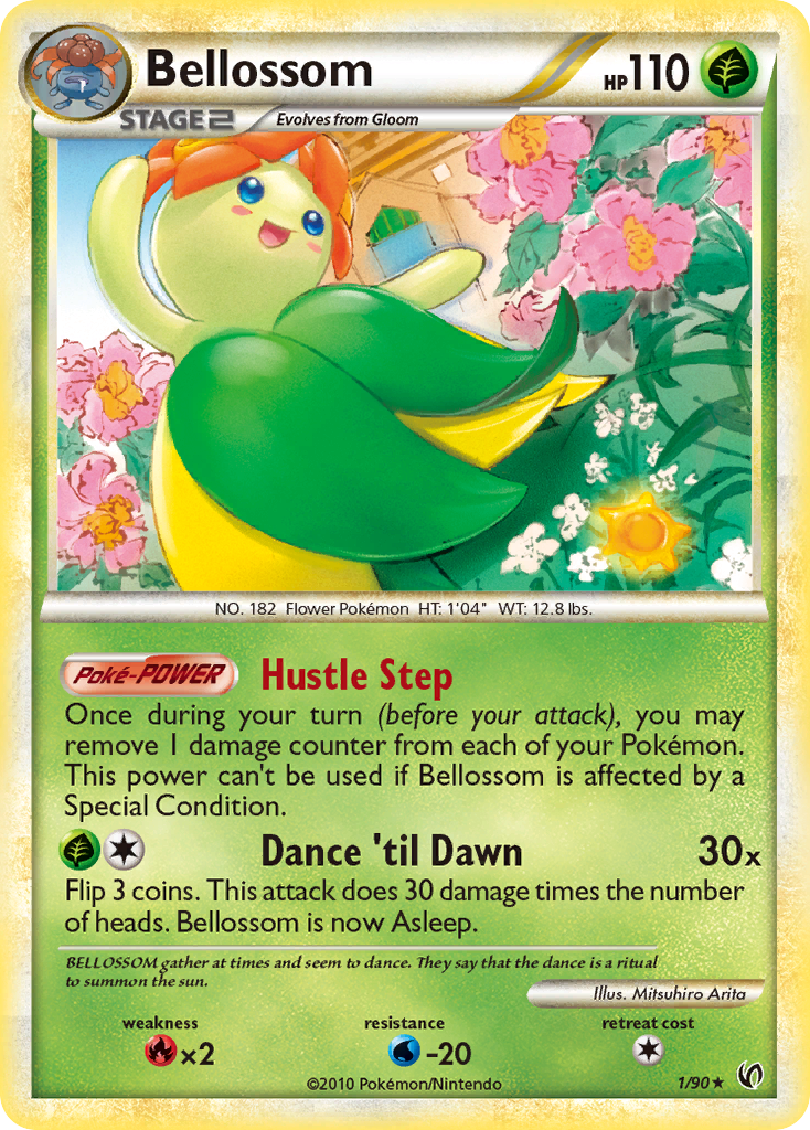 Bellossom (1/90) [HeartGold & SoulSilver: Undaunted] | I Want That Stuff Brandon