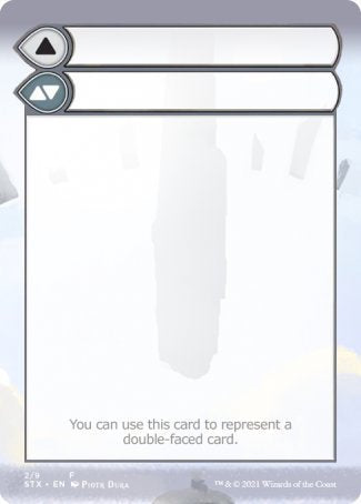 Helper Card (2/9) [Strixhaven: School of Mages Tokens] | I Want That Stuff Brandon
