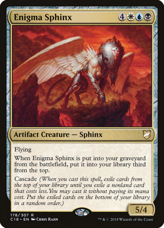 Enigma Sphinx [Commander 2018] | I Want That Stuff Brandon