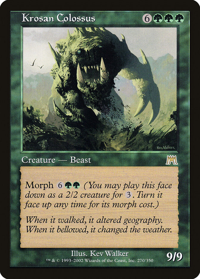 Krosan Colossus [Onslaught] | I Want That Stuff Brandon