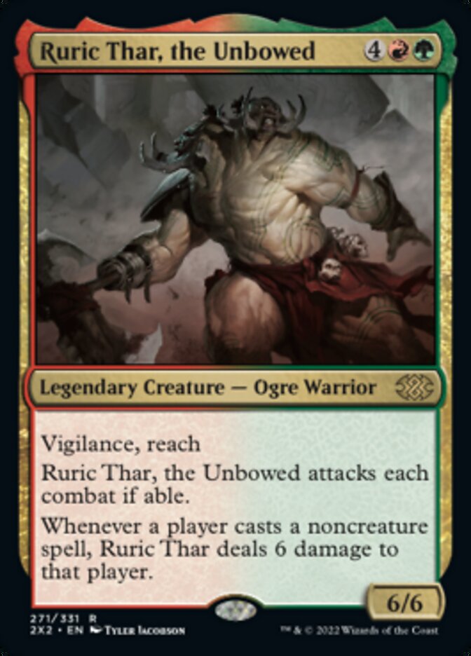 Ruric Thar, the Unbowed [Double Masters 2022] | I Want That Stuff Brandon