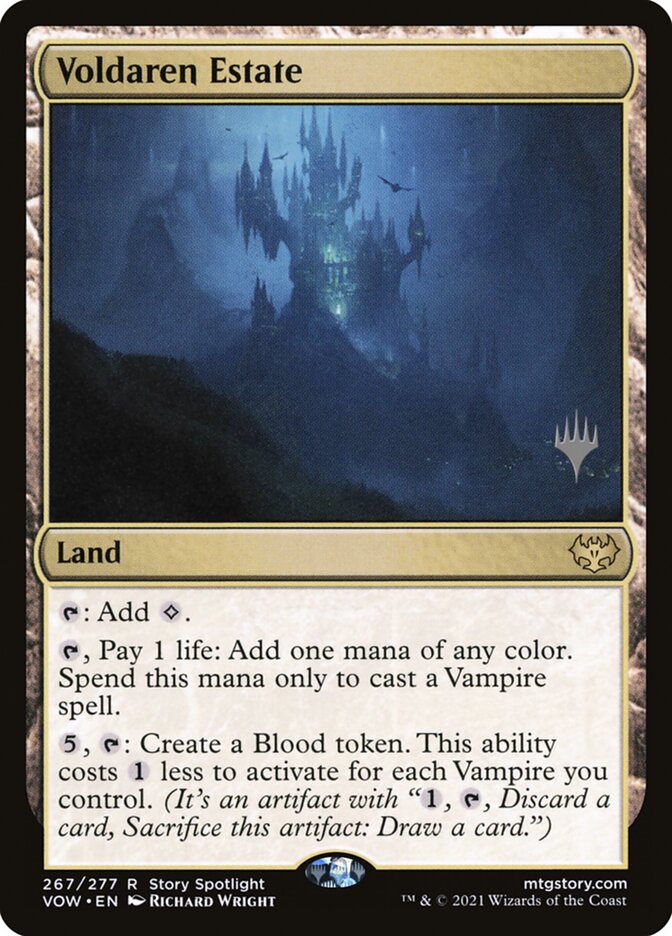 Voldaren Estate (Promo Pack) [Innistrad: Crimson Vow Promos] | I Want That Stuff Brandon