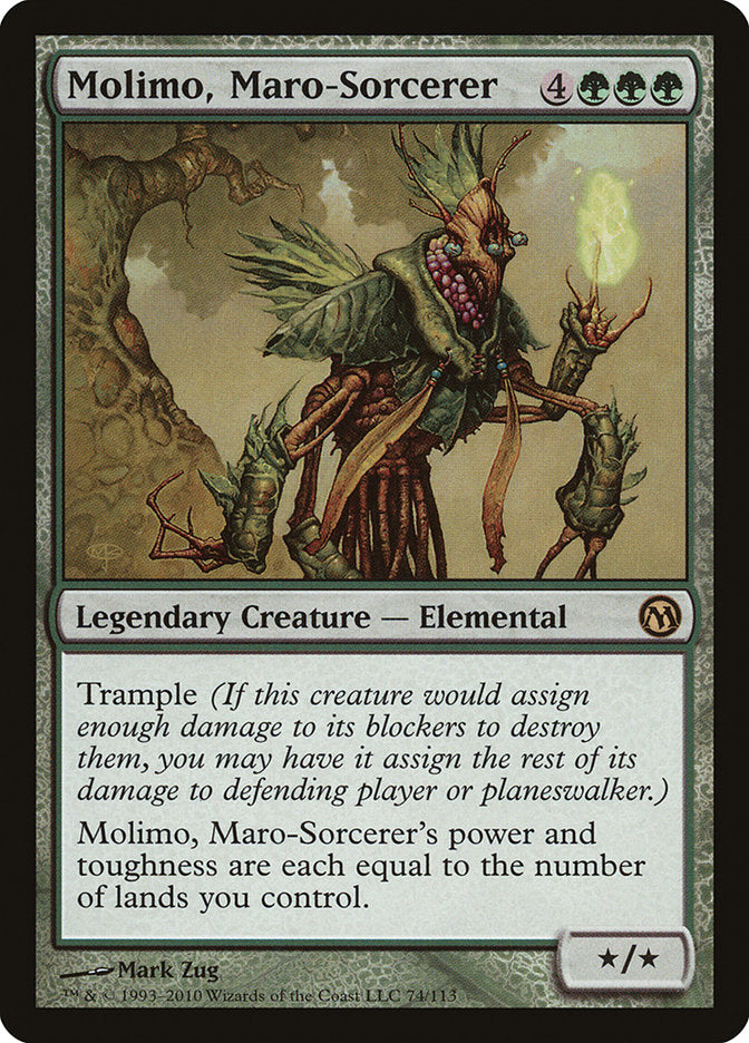 Molimo, Maro-Sorcerer [Duels of the Planeswalkers] | I Want That Stuff Brandon