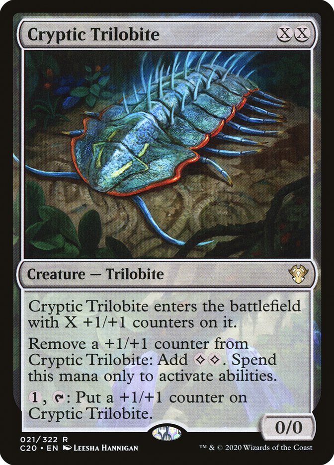 Cryptic Trilobite [Commander 2020] | I Want That Stuff Brandon