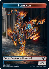 Elemental // Pest Double-Sided Token [Strixhaven: School of Mages Tokens] | I Want That Stuff Brandon