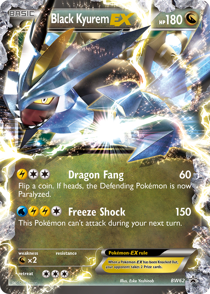 Black Kyurem EX (BW62) [Black & White: Black Star Promos] | I Want That Stuff Brandon