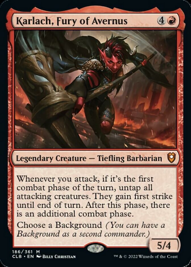 Karlach, Fury of Avernus [Commander Legends: Battle for Baldur's Gate] | I Want That Stuff Brandon