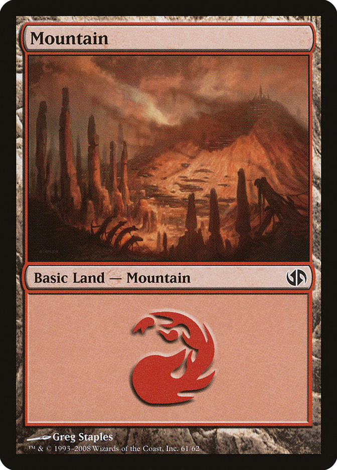 Mountain (61) [Duel Decks: Jace vs. Chandra] | I Want That Stuff Brandon