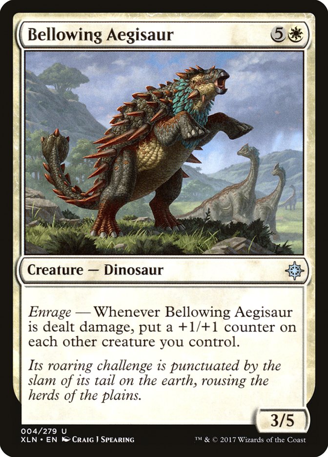 Bellowing Aegisaur [Ixalan] | I Want That Stuff Brandon