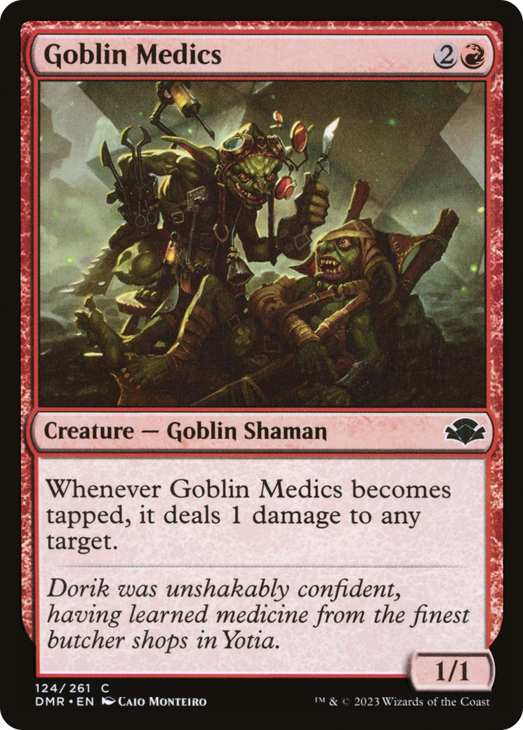 Goblin Medics [Dominaria Remastered] | I Want That Stuff Brandon