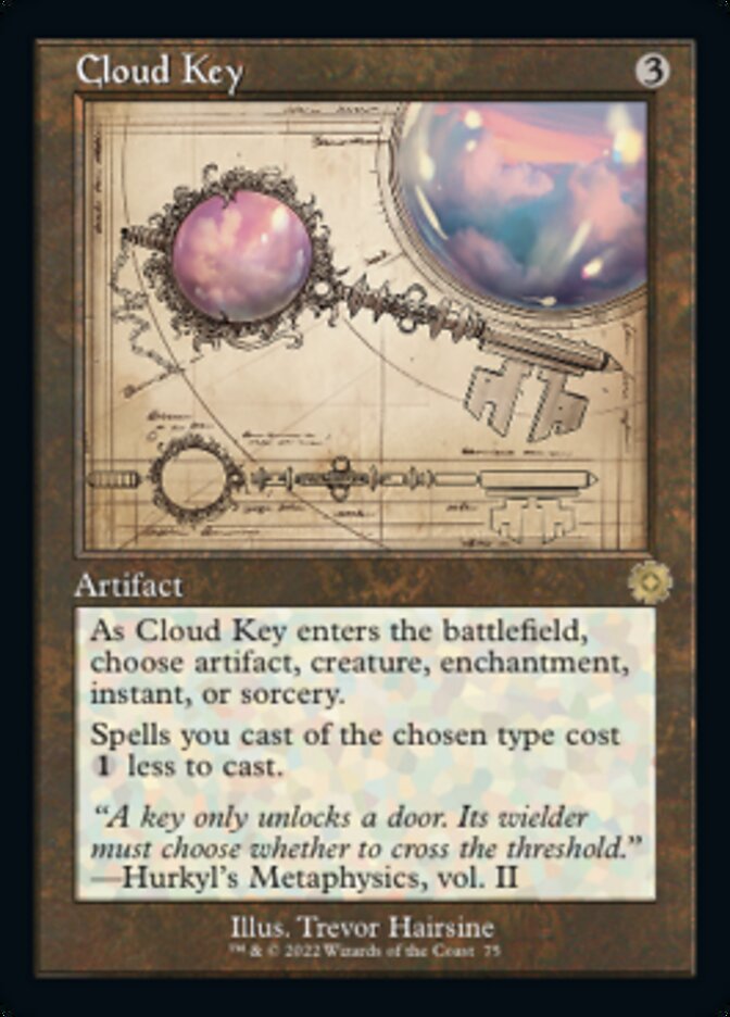 Cloud Key (Retro Schematic) [The Brothers' War Retro Artifacts] | I Want That Stuff Brandon