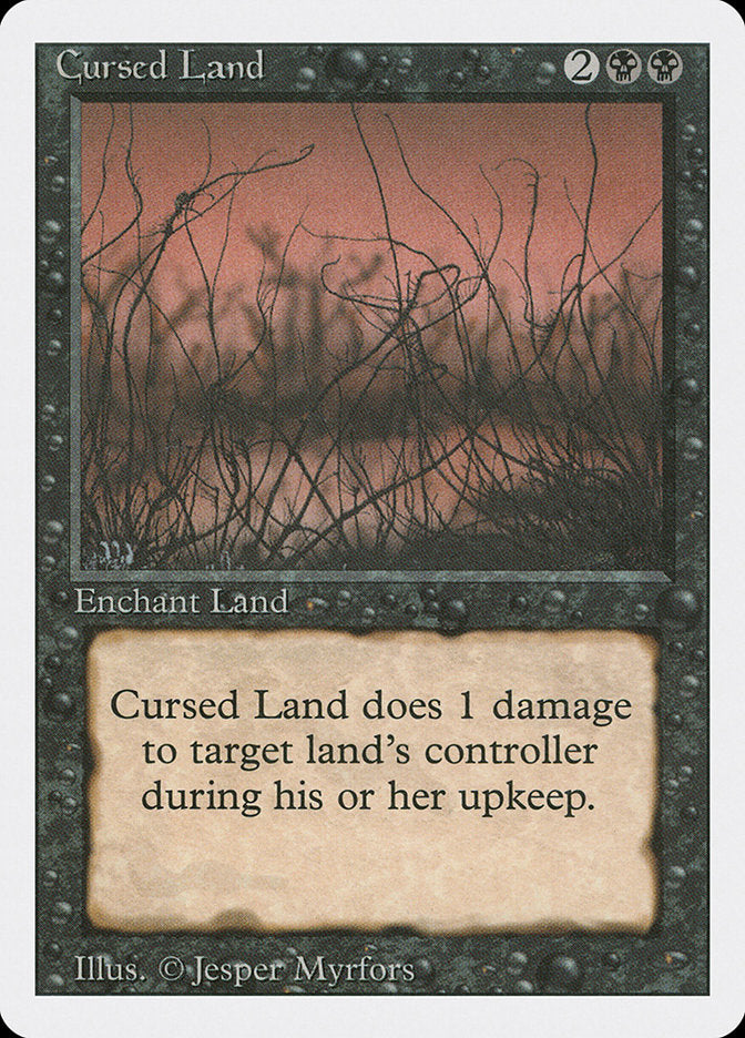 Cursed Land [Revised Edition] | I Want That Stuff Brandon