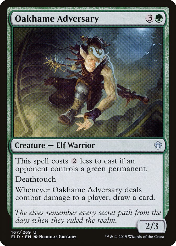 Oakhame Adversary [Throne of Eldraine] | I Want That Stuff Brandon