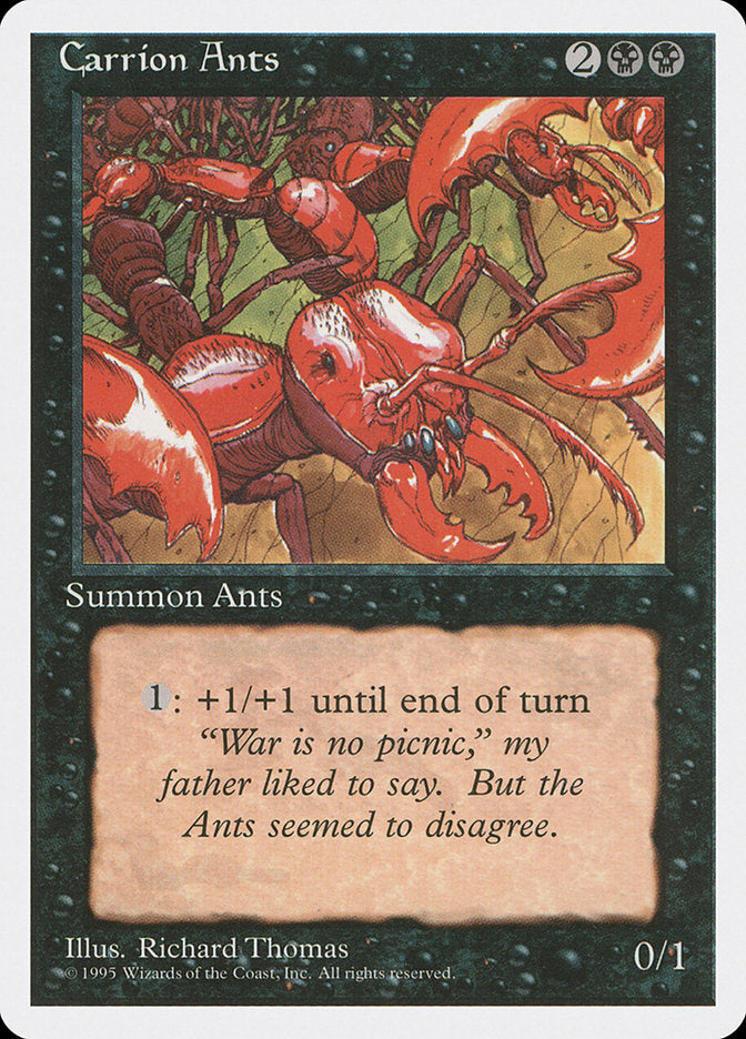 Carrion Ants [Fourth Edition] | I Want That Stuff Brandon