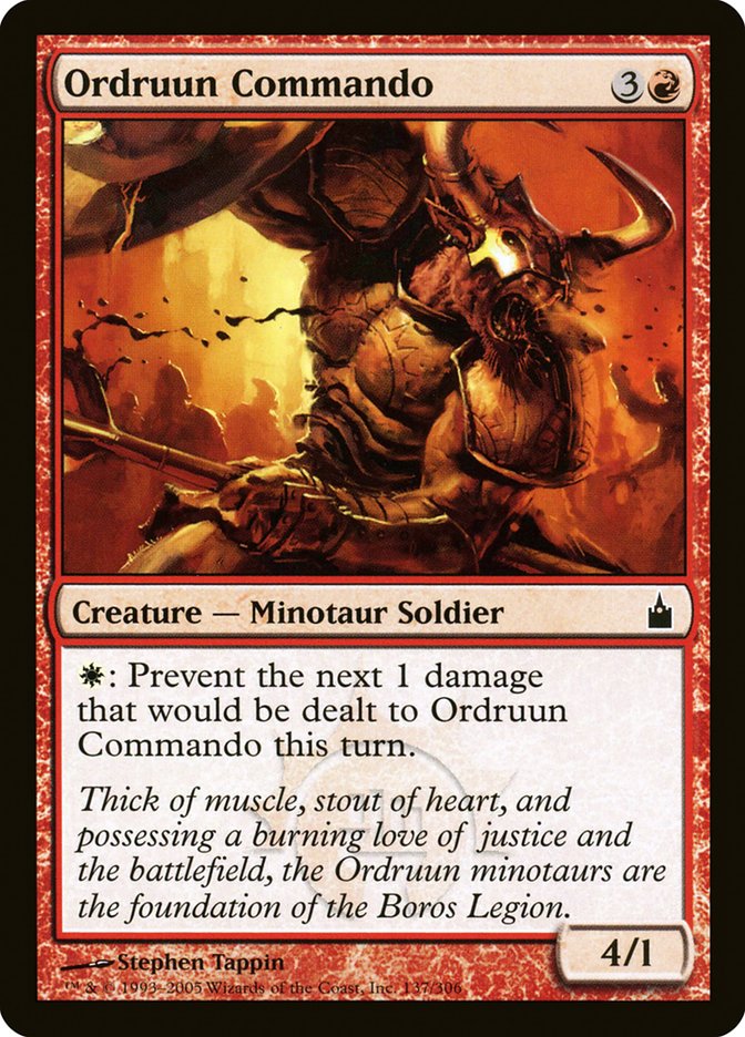 Ordruun Commando [Ravnica: City of Guilds] | I Want That Stuff Brandon