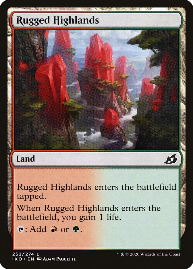 Rugged Highlands [Ikoria: Lair of Behemoths] | I Want That Stuff Brandon