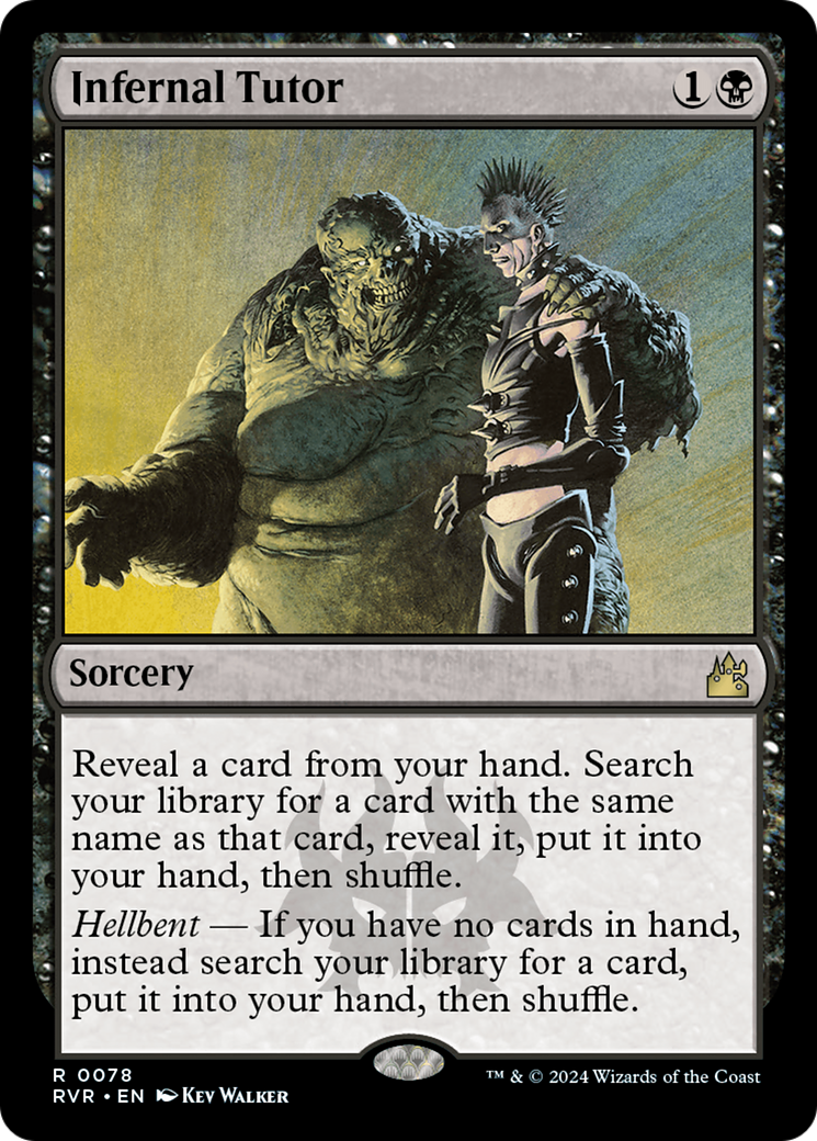 Infernal Tutor [Ravnica Remastered] | I Want That Stuff Brandon