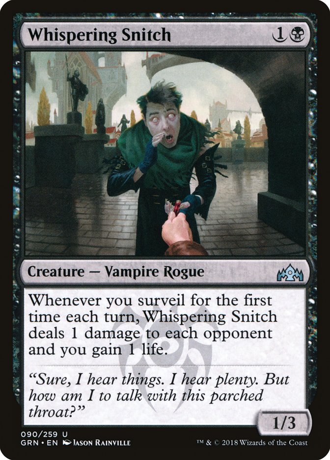 Whispering Snitch [Guilds of Ravnica] | I Want That Stuff Brandon