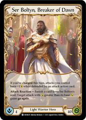 Ser Boltyn, Breaker of Dawn // Boltyn [MON029 // MON030] 1st Edition Normal | I Want That Stuff Brandon