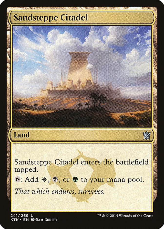 Sandsteppe Citadel [Khans of Tarkir] | I Want That Stuff Brandon