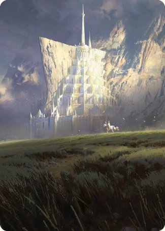 Minas Tirith Art Card [The Lord of the Rings: Tales of Middle-earth Art Series] | I Want That Stuff Brandon