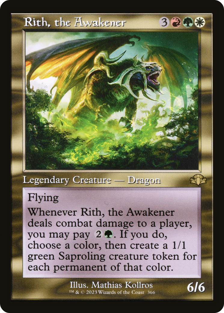 Rith, the Awakener (Retro) [Dominaria Remastered] | I Want That Stuff Brandon