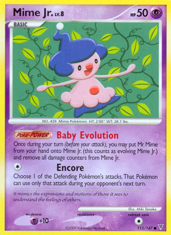 Mime Jr. (115/147) [Platinum: Supreme Victors] | I Want That Stuff Brandon