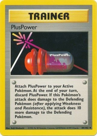 PlusPower (84/102) [Base Set Unlimited] | I Want That Stuff Brandon