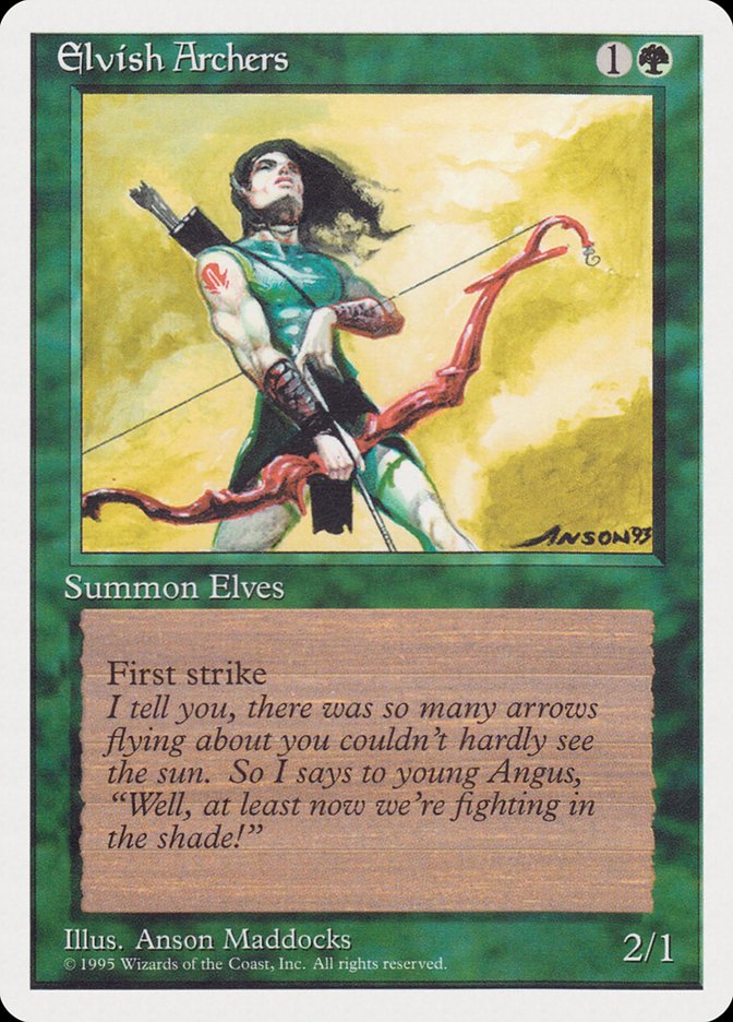 Elvish Archers [Rivals Quick Start Set] | I Want That Stuff Brandon