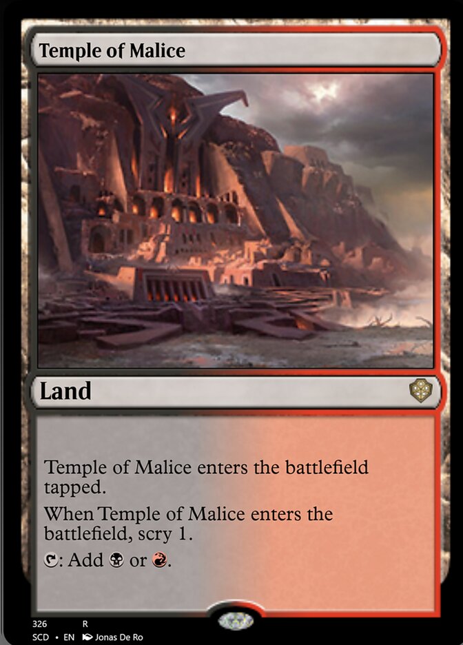 Temple of Malice [Starter Commander Decks] | I Want That Stuff Brandon