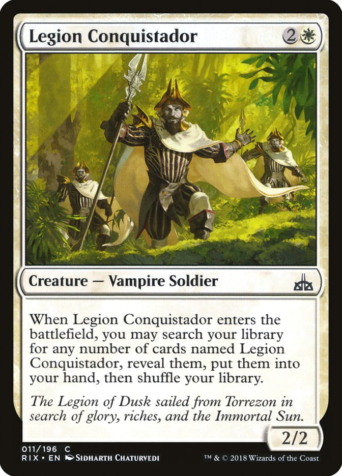 Legion Conquistador [Rivals of Ixalan] | I Want That Stuff Brandon