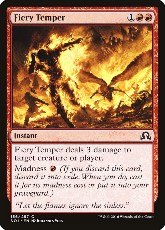 Fiery Temper [Shadows over Innistrad] | I Want That Stuff Brandon