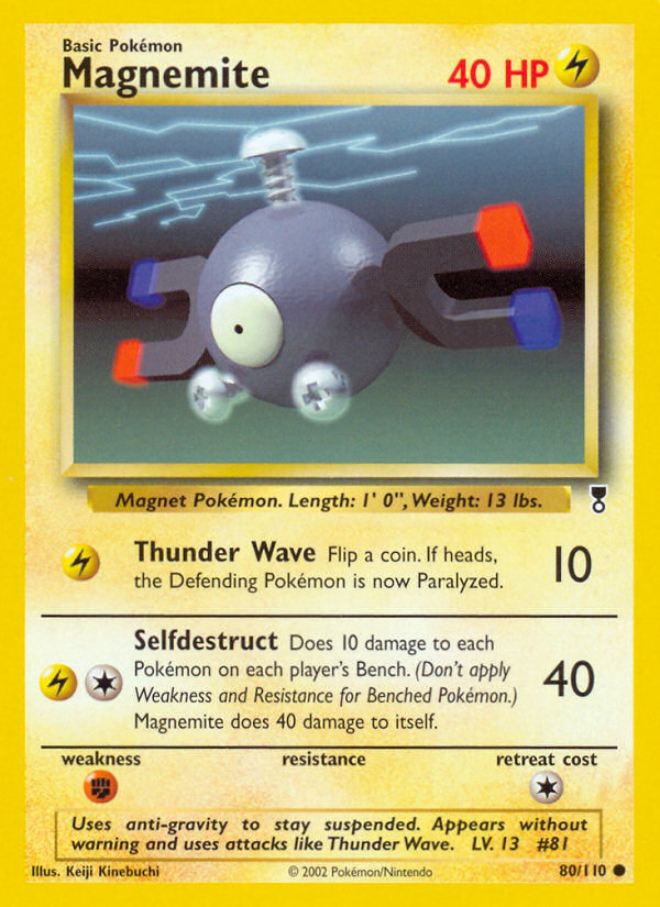 Magnemite (80/110) [Legendary Collection] | I Want That Stuff Brandon