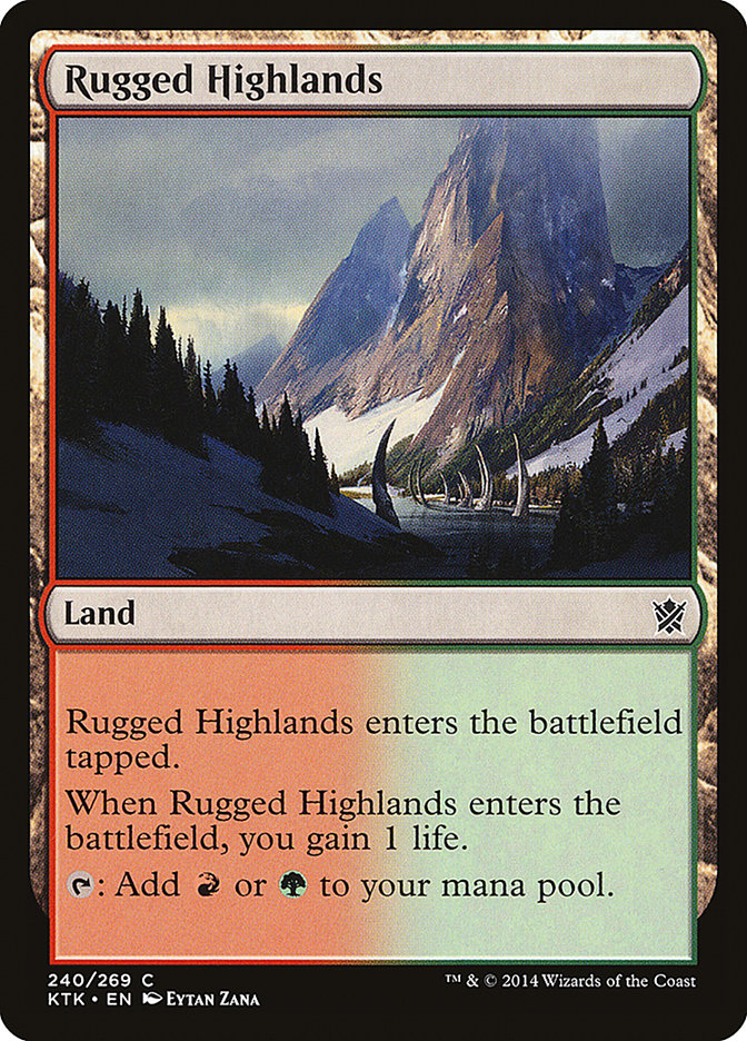Rugged Highlands [Khans of Tarkir] | I Want That Stuff Brandon