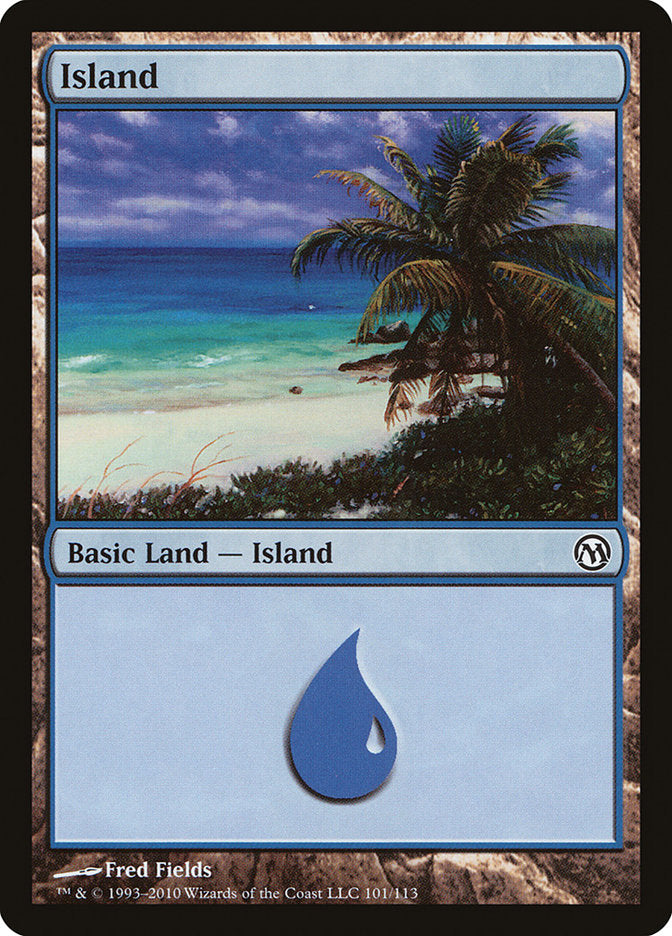 Island (101) [Duels of the Planeswalkers] | I Want That Stuff Brandon