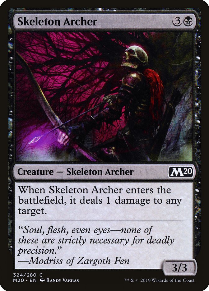 Skeleton Archer [Core Set 2020] | I Want That Stuff Brandon